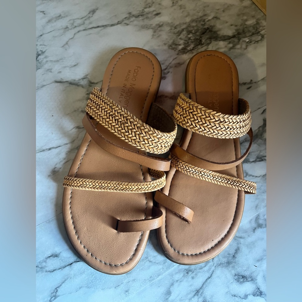 Brown Leather Sandals